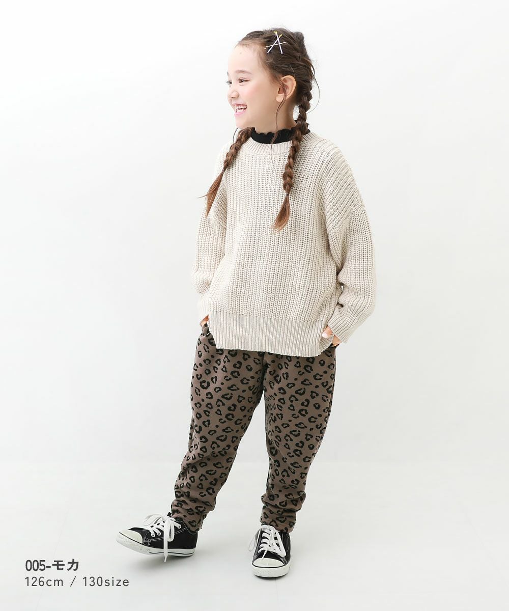 SPECIAL SALE 34%OFF】RICH WARM 裏シャギー プリント サルエルパンツ