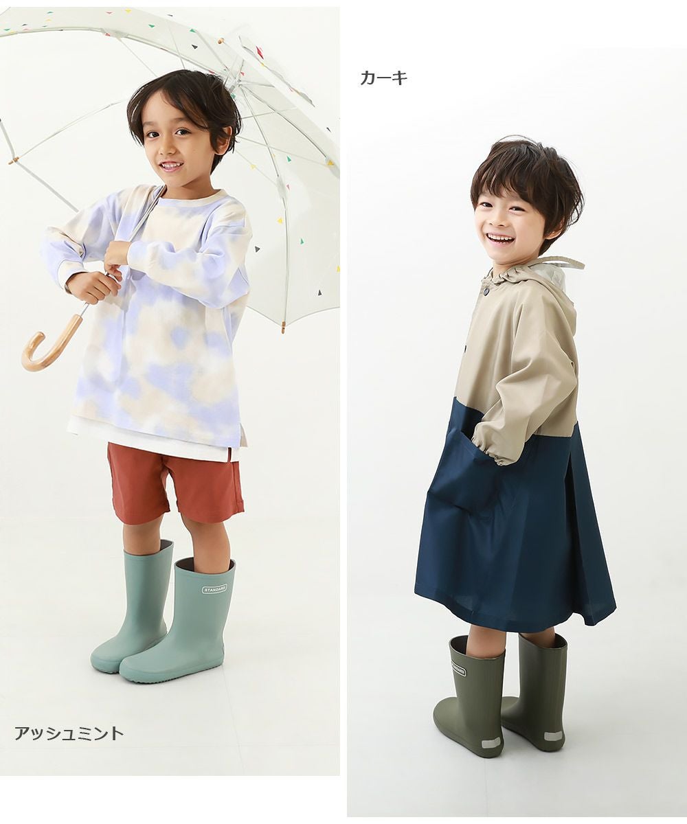 【KIDS用】LESQUE BLAZE 7.5”【新品送料込】 SALE 19%OFF】ラバー レインブーツ (リフレクター付き) | 子供服の通販