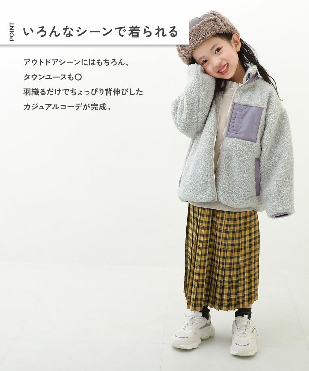 Beau LOves ボアジャケット キッズサイズ　10／11 インポート 楽天市場】ボア ジャケット キッズ 140の通販