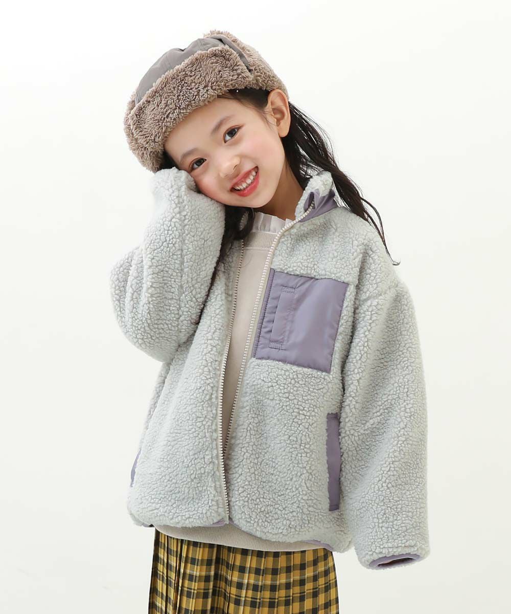 Beau LOves ボアジャケット キッズサイズ　10／11 インポート SALE 33%OFF】洗える アウトドア ボアジャケット | 子供服の通販