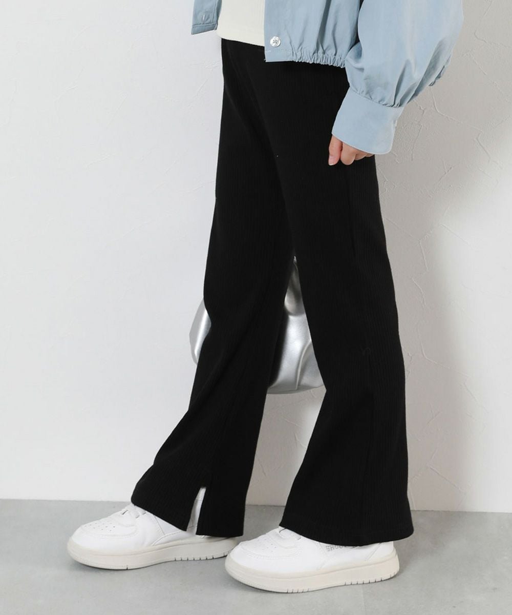すらっと脚長 リブフレアパンツ | 子供服の通販 デビロック公式サイト