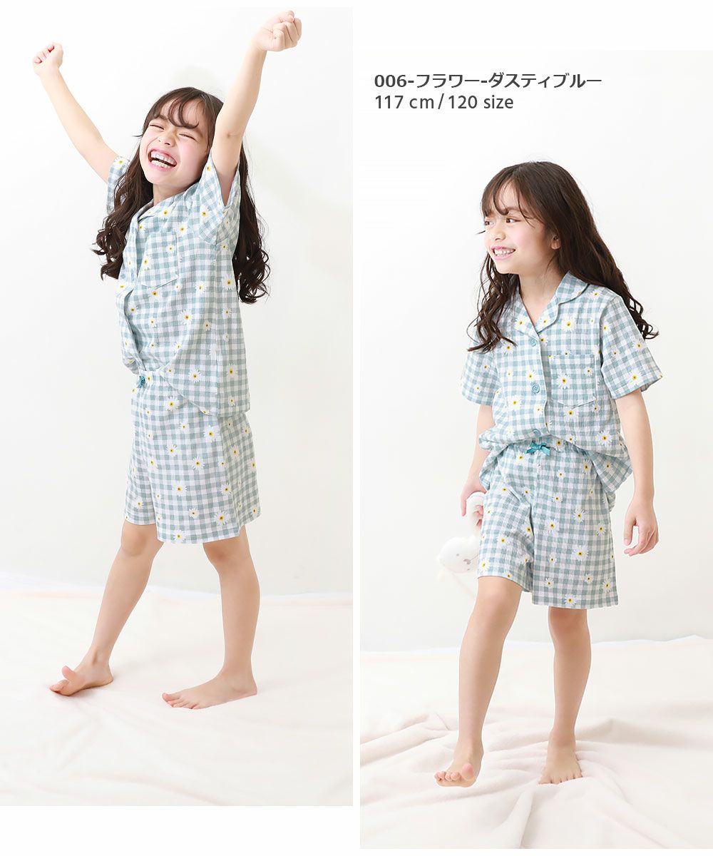 アウトレット SALE 11%OFF/返品不可】着心地やわらか 総柄開襟半袖