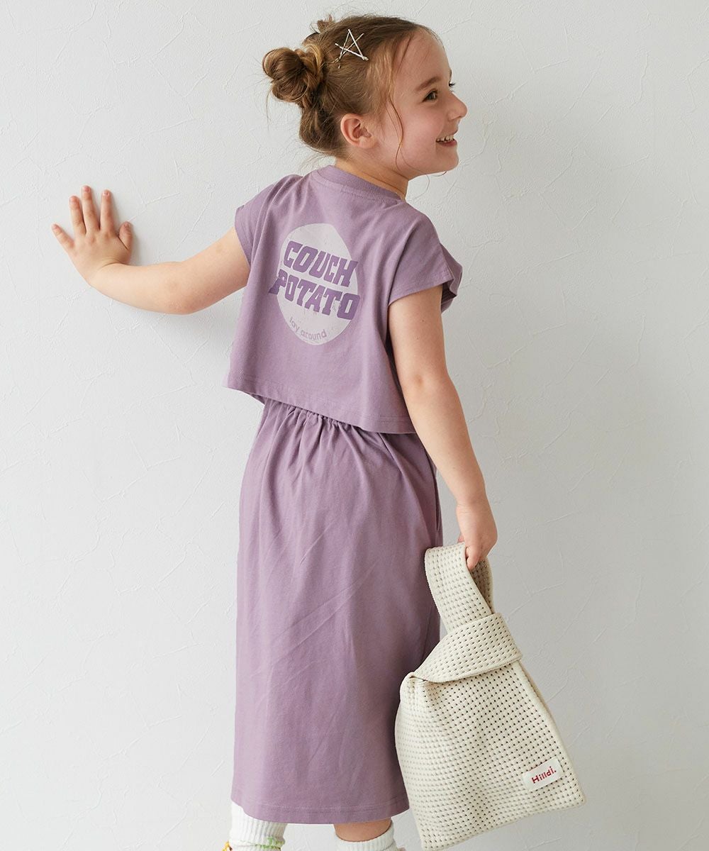 バックデザイン 半袖ワンピース | 子供服の通販 デビロック公式サイト