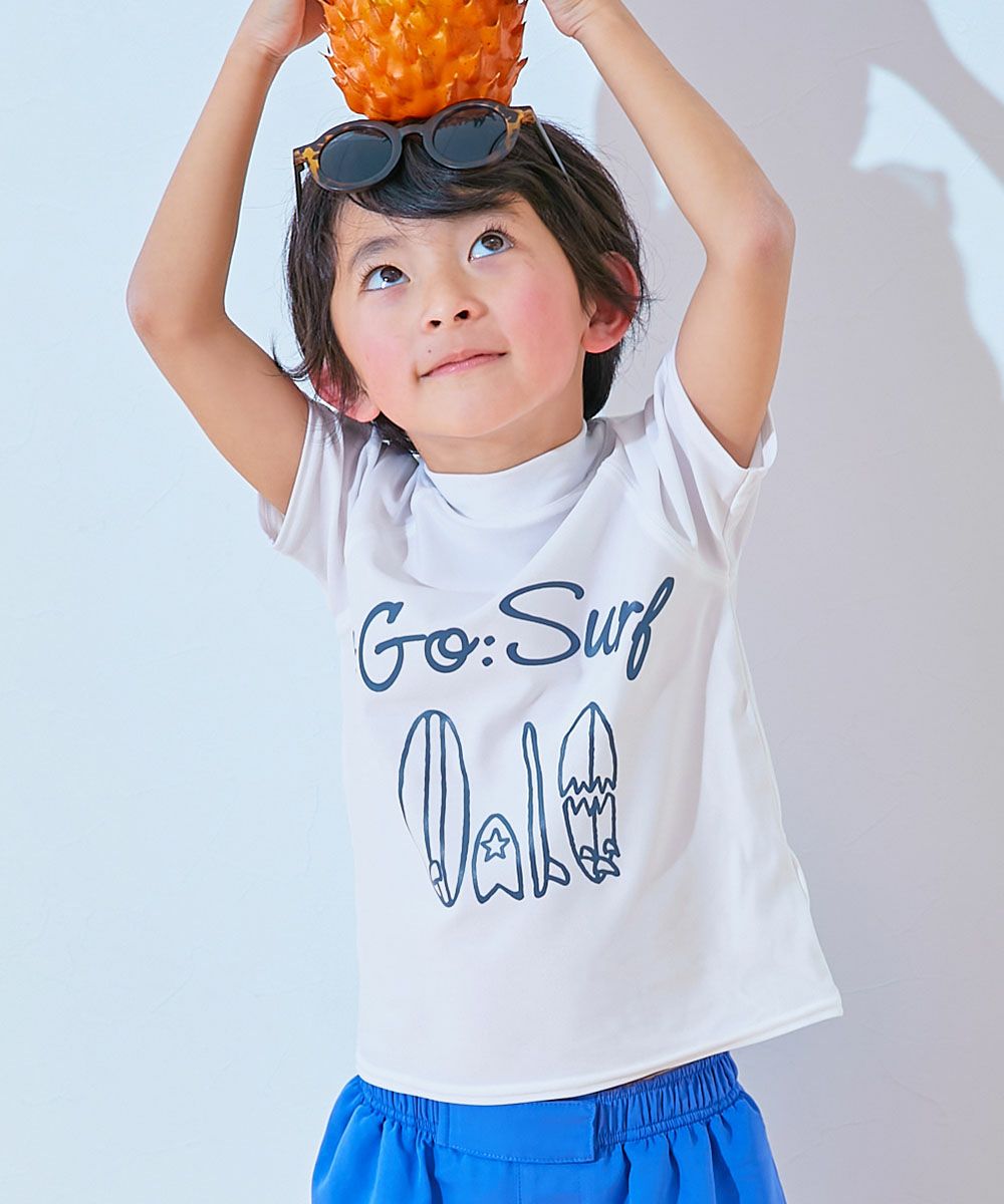 UVカット Tシャツ型 半袖ラッシュガード | 子供服の通販 デビロック