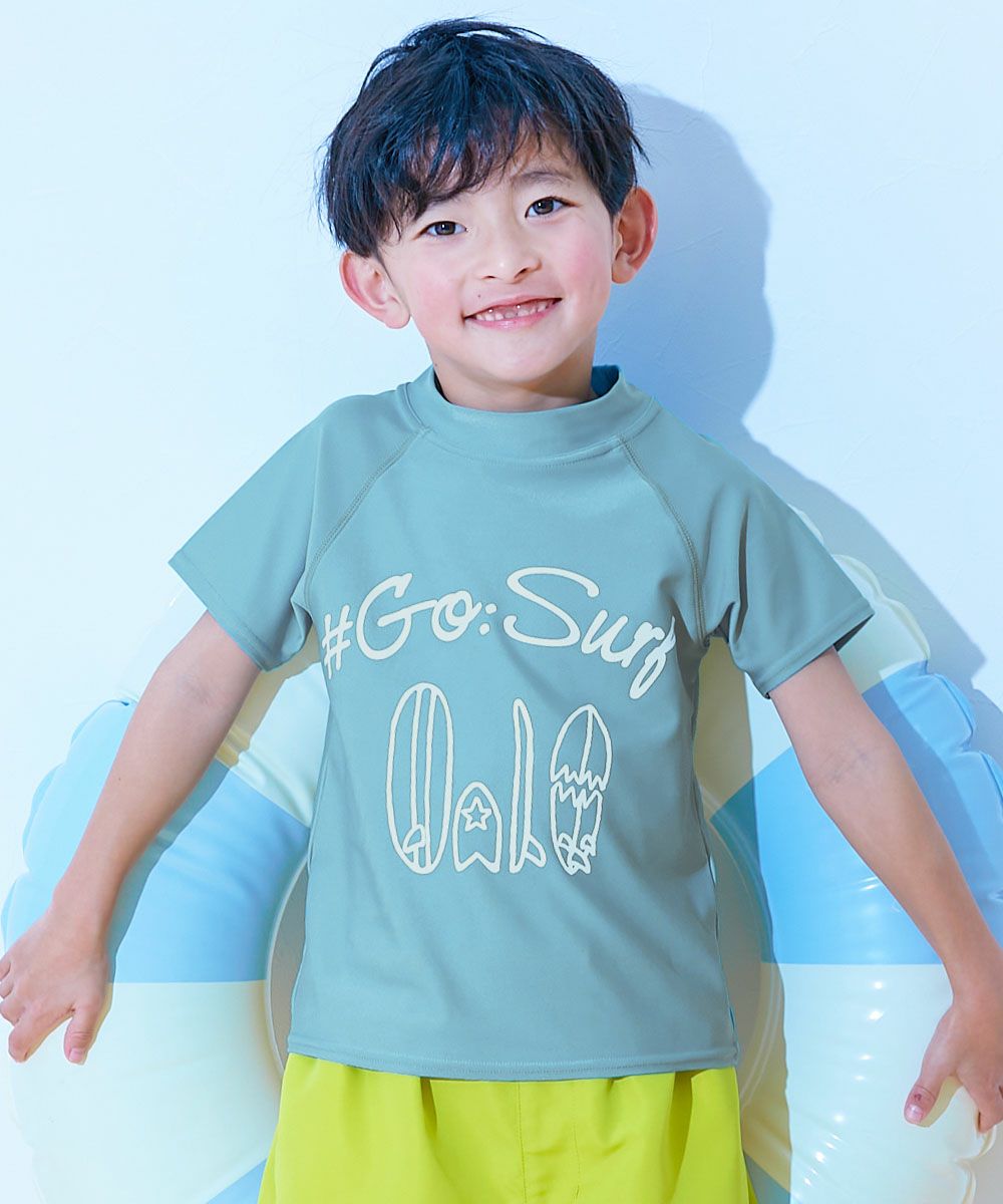 UVカット Tシャツ型 半袖ラッシュガード | 子供服の通販 デビロック