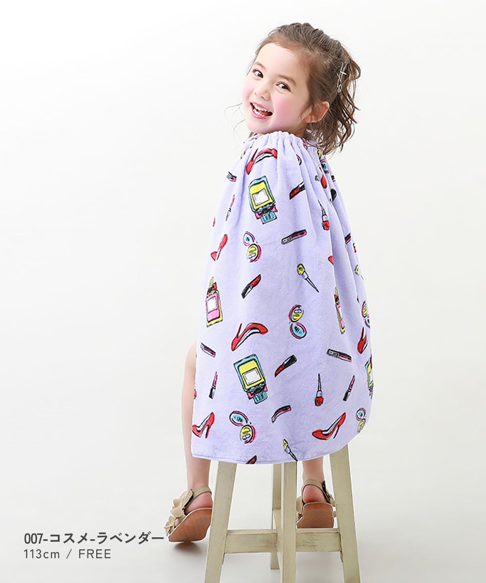 最大22%OFF】ガールズラップタオル 60cm | 子供服の通販 デビロック