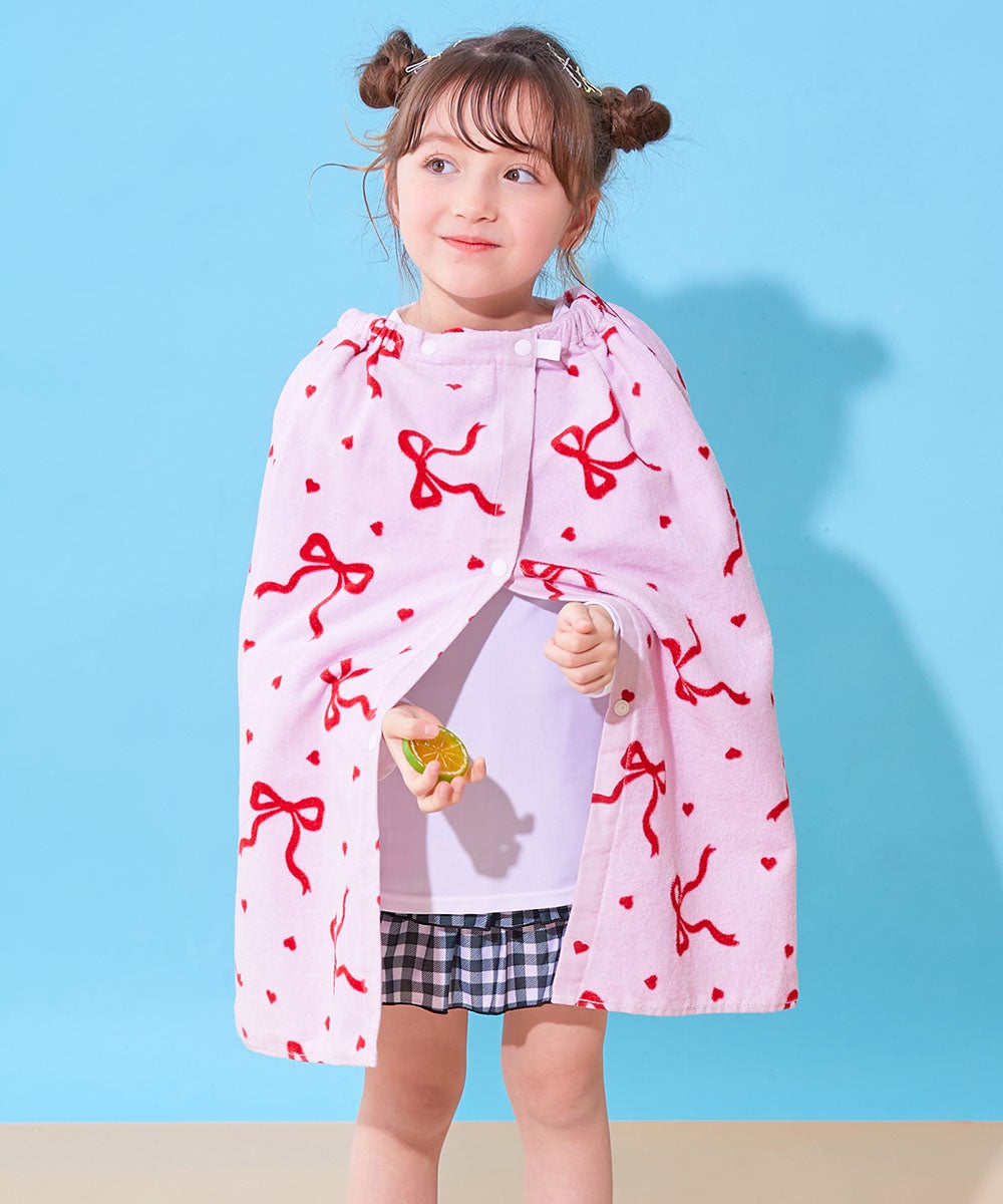 最大22%OFF】ガールズラップタオル 60cm | 子供服の通販 デビロック