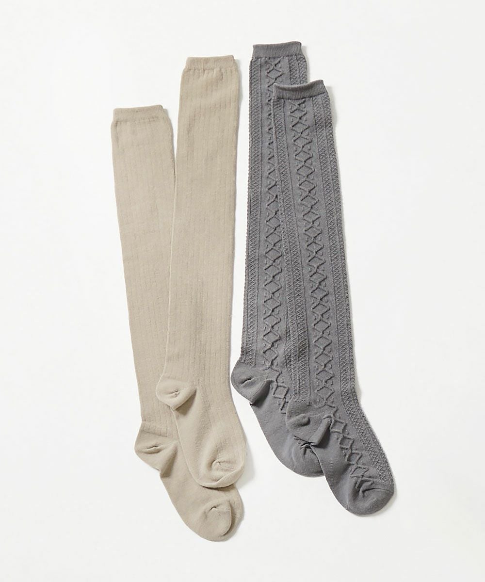 SPECIAL SALE 9%OFF】2足セット ニーハイソックス | 子供服の通販