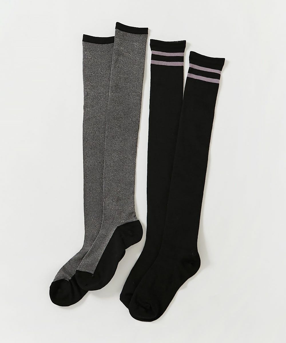 SPECIAL SALE 9%OFF】2足セット ニーハイソックス | 子供服の通販