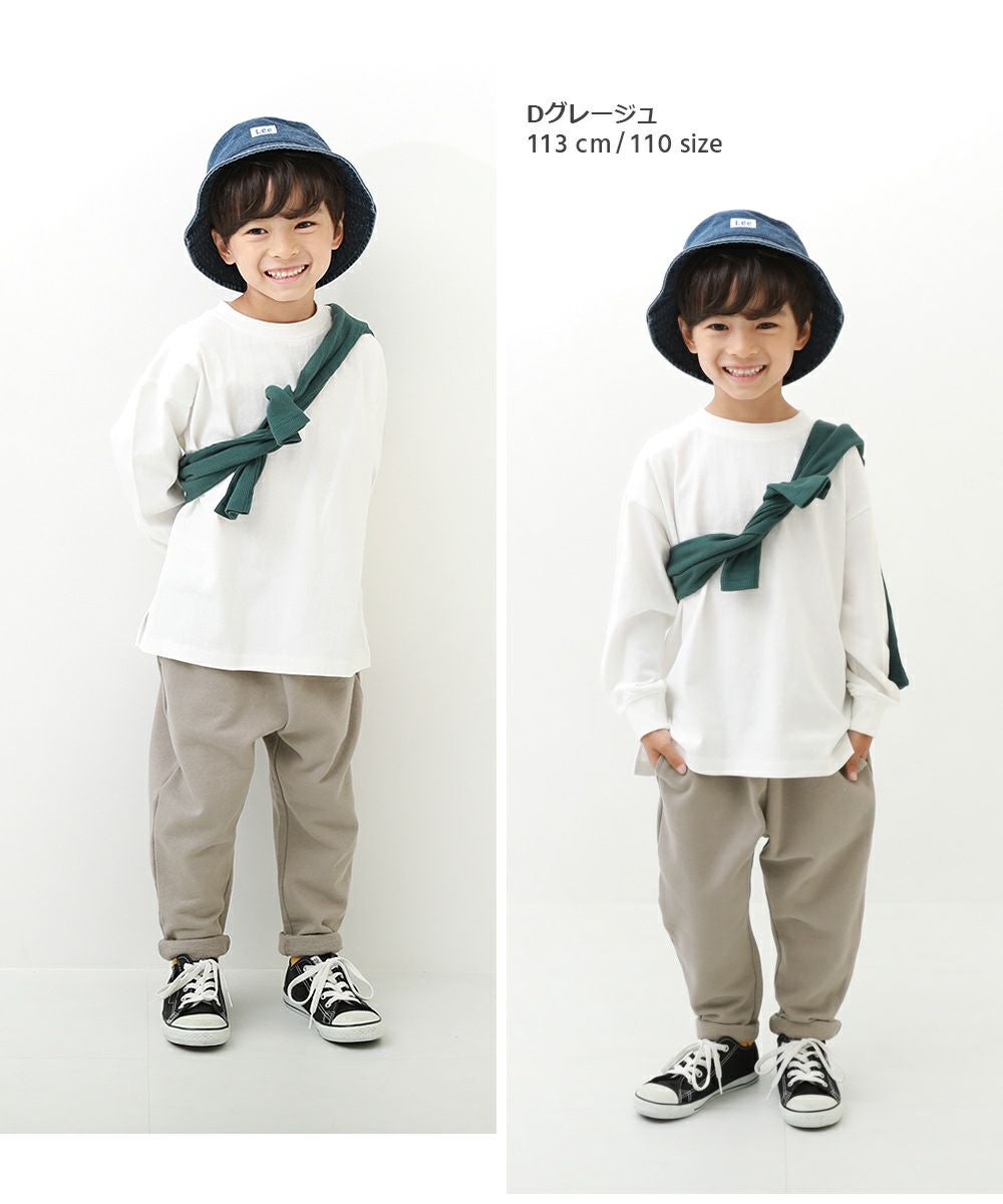 綿100% 無地 サルエル スウェットパンツ | 子供服の通販 デビロック