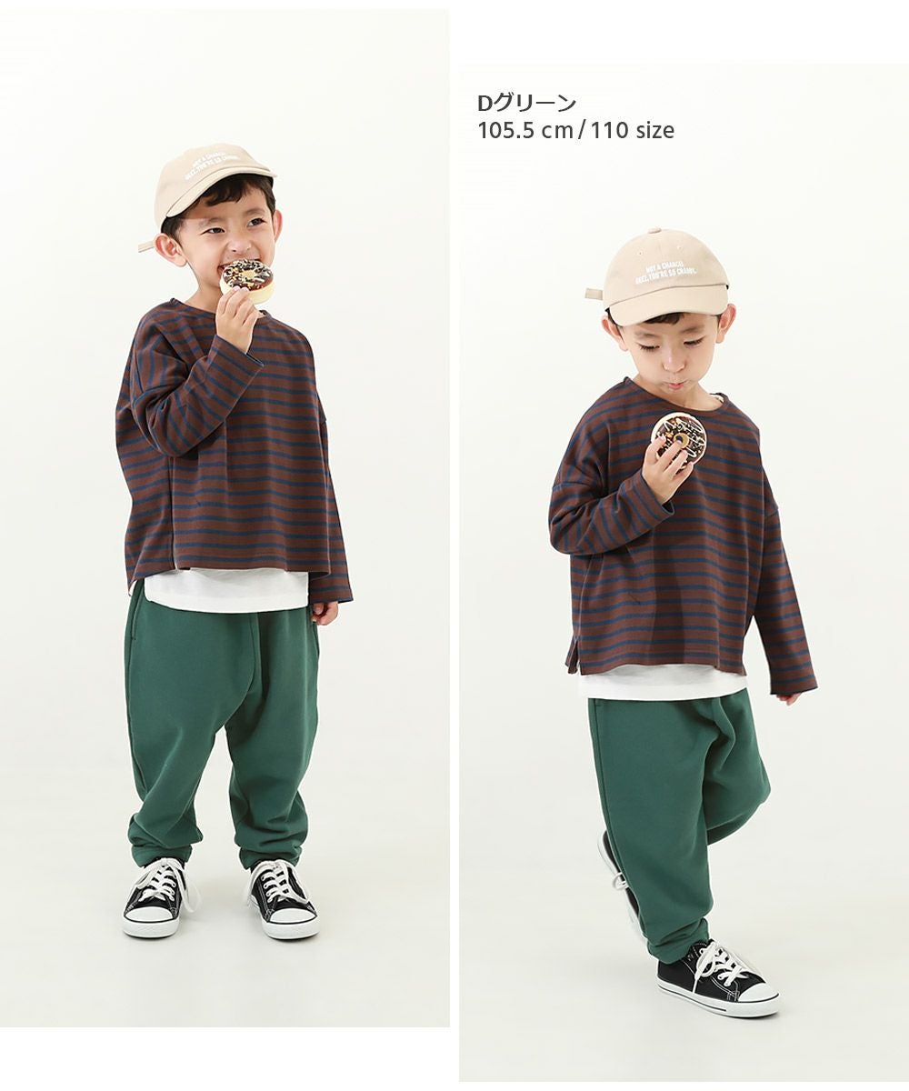 綿100% 無地 サルエル スウェットパンツ | 子供服の通販 デビロック