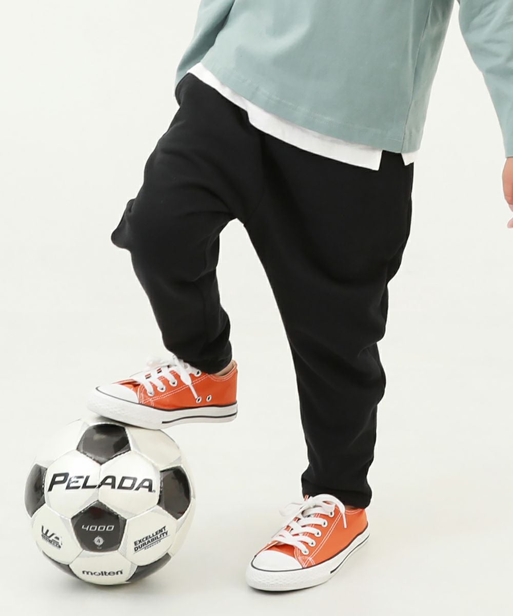 綿100% 無地 サルエル スウェットパンツ | 子供服の通販 デビロック