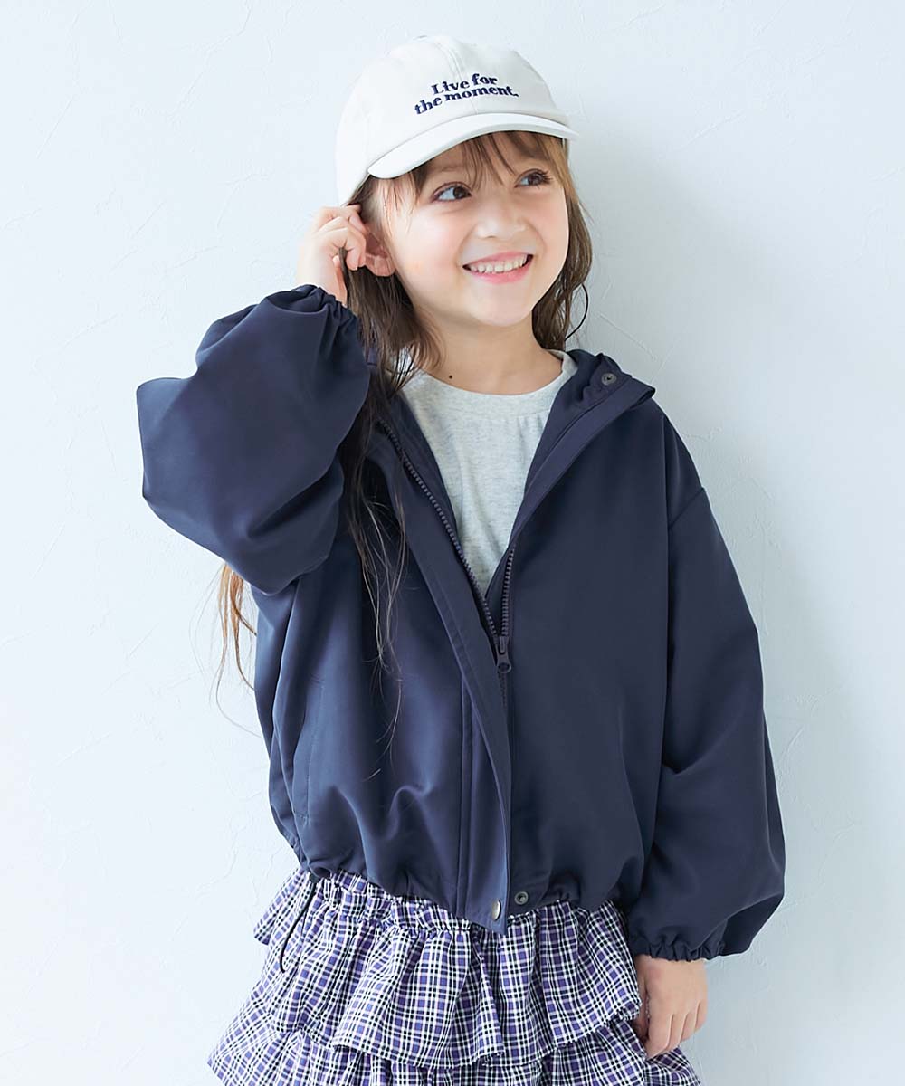 Plave mmmm baby パーカー　アウター 2WAYで着られる バルーンシルエット マウンテンパーカー | 子供服の