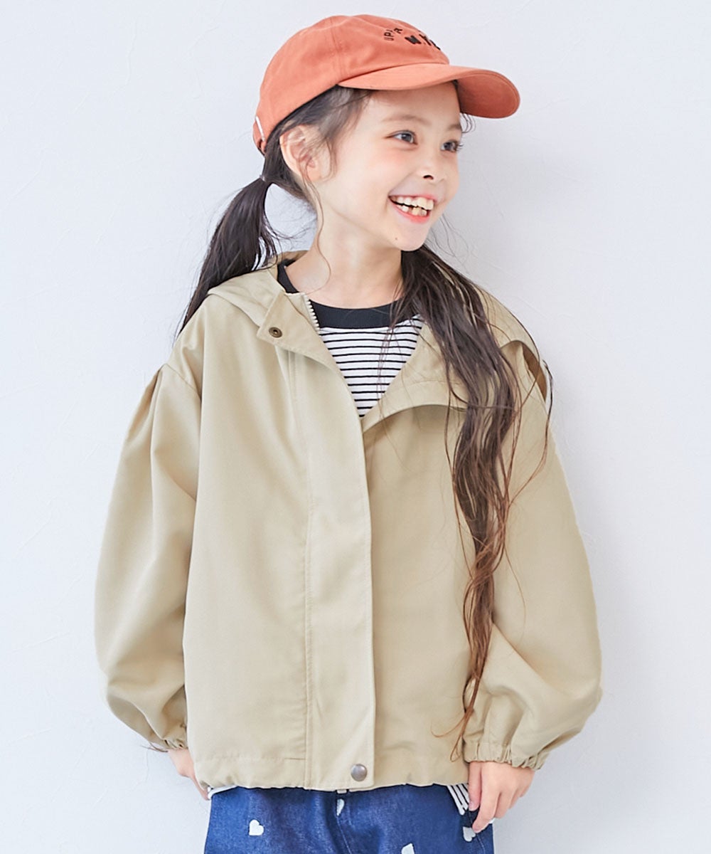 2WAYで着られる バルーンシルエット マウンテンパーカー | 子供服の