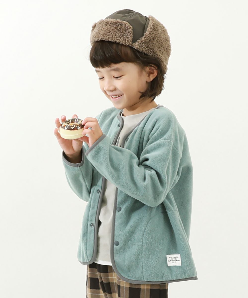 エアリーフリース カーディガン | 子供服の通販 デビロック公式サイト