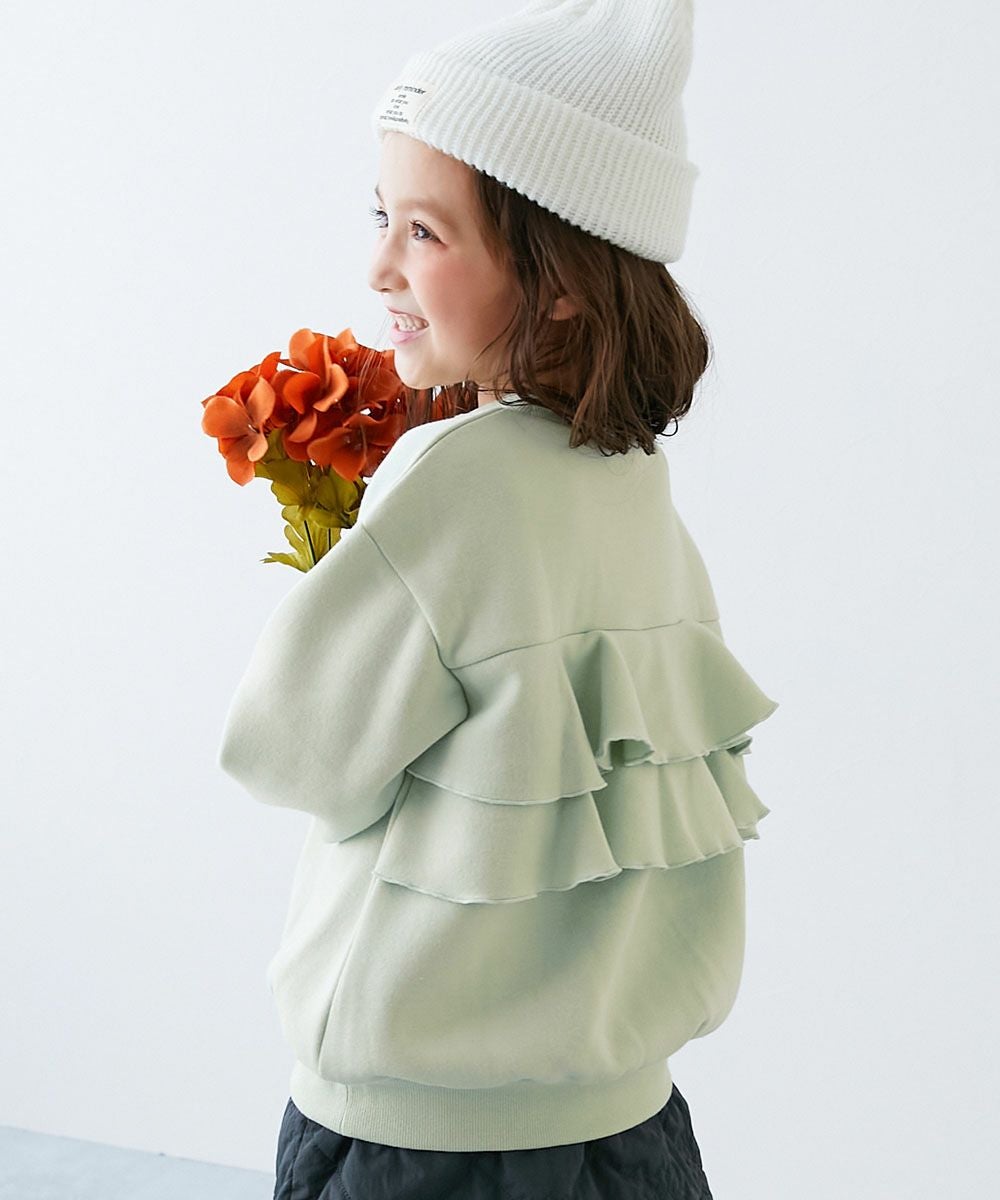 バックフリル 裏起毛 トレーナー | 子供服の通販 デビロック公式サイト
