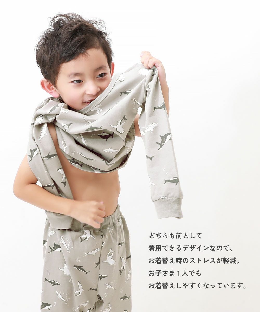 SPECIAL SALE 50%OFF】どっちも前 長袖パジャマ | 子供服の通販