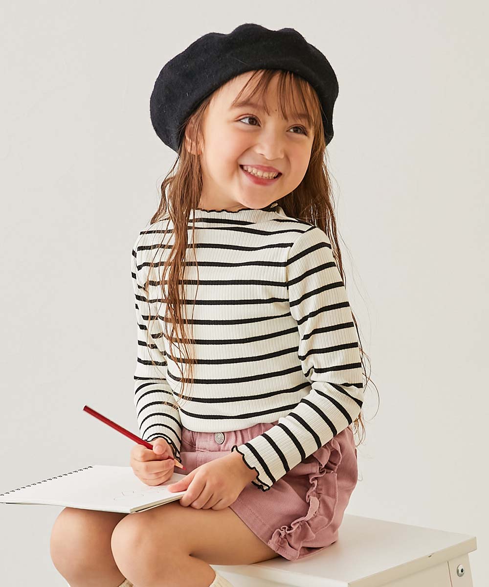 メロウリブ長袖Tシャツ | 子供服の通販 デビロック公式サイト