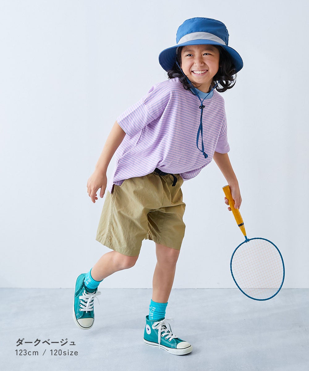 水はじく】撥水ナイロン ハーフパンツ(水陸両用) | 子供服の通販