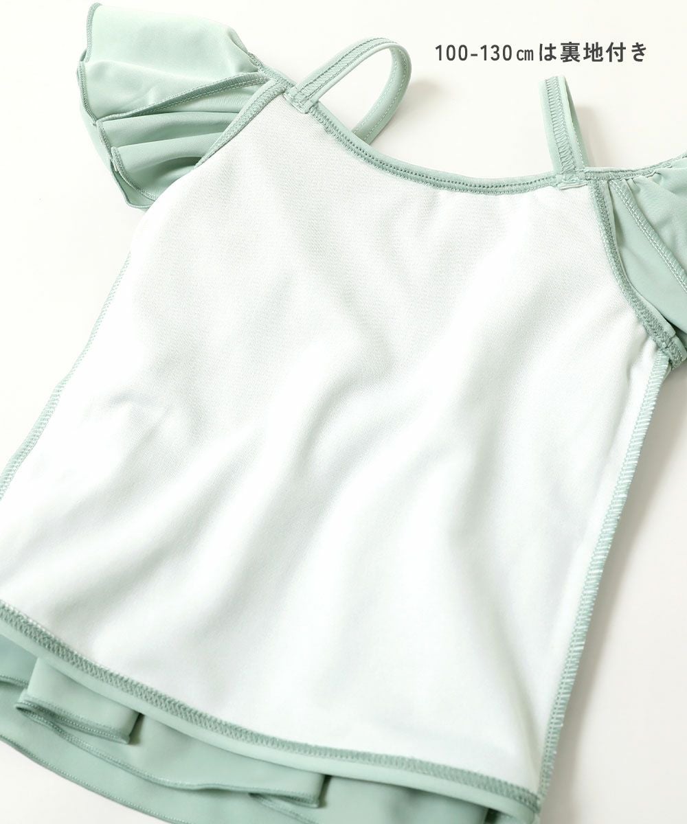 【新品】水着 UVカット 3WAYで着られる オフショルセットアップ水着 | 子供服の通販