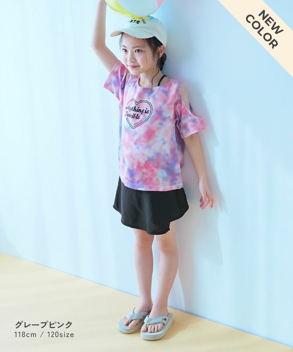 最大23%OFF】UVカット タイダイ セパレート水着 3Pセット | 子供服の