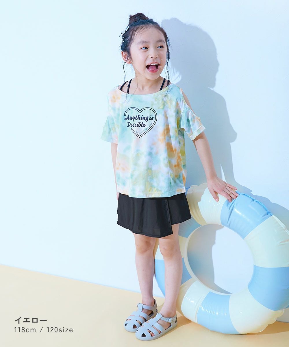 UVカット タイダイ セパレート水着 3Pセット | 子供服の通販