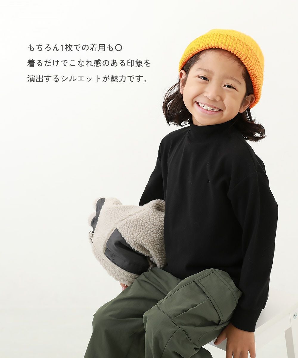 アウトレット SALE 7%OFF/返品不可】もちもちストレッチ モックネック