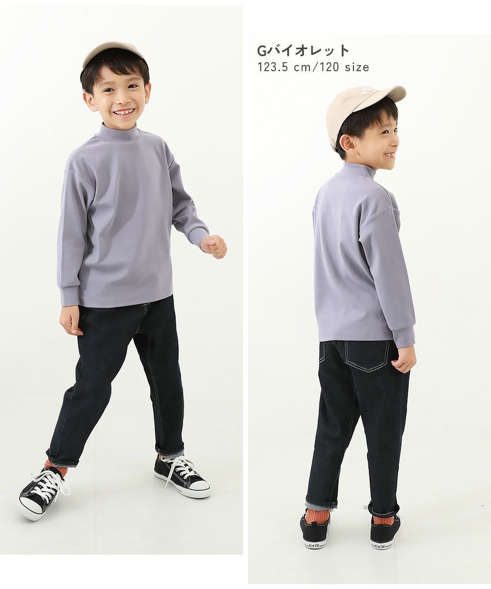 アウトレット SALE 7%OFF/返品不可】もちもちストレッチ モックネック