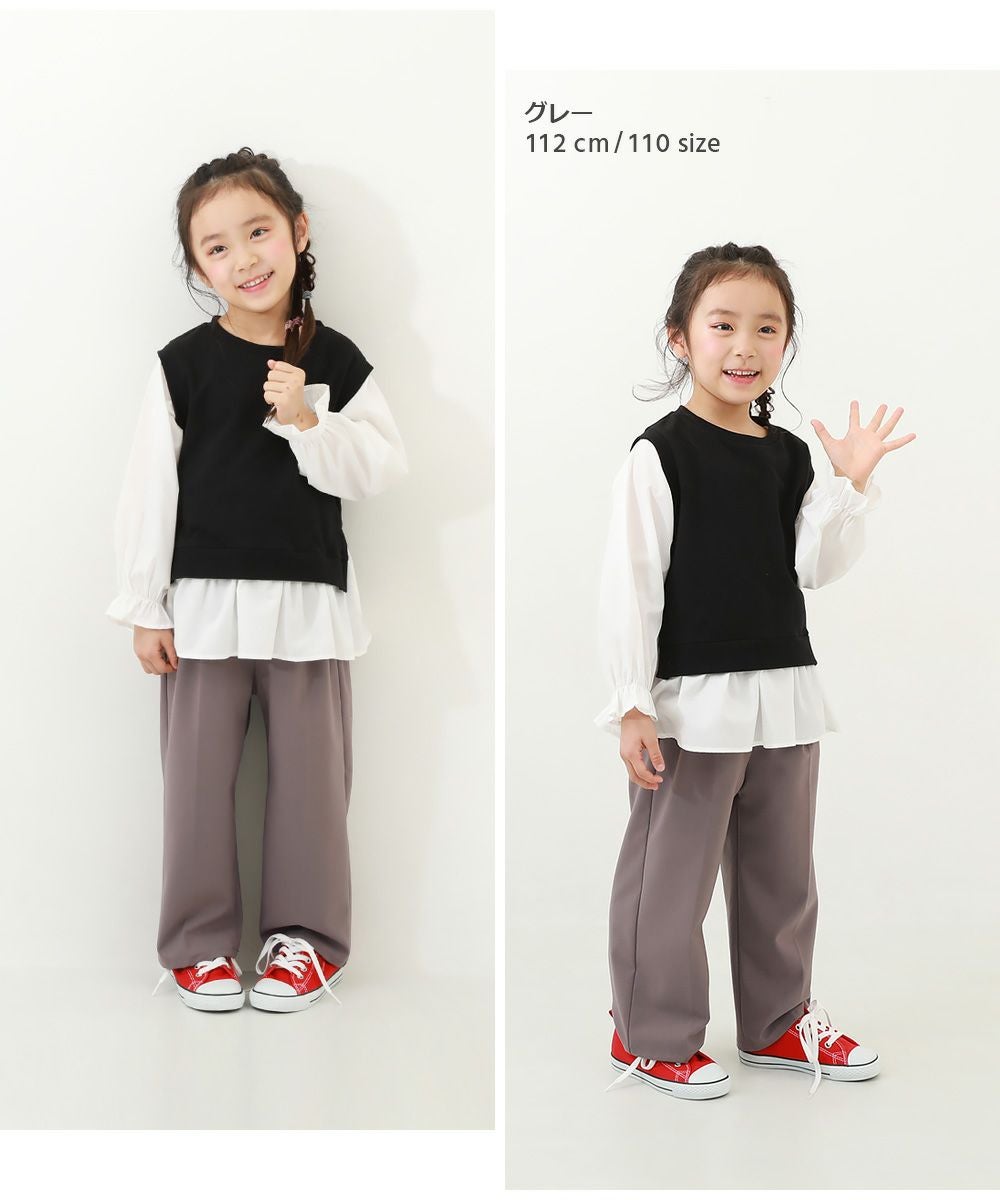 アウトレット SALE 70%OFF/返品不可】ハイウエスト ワイドタックパンツ