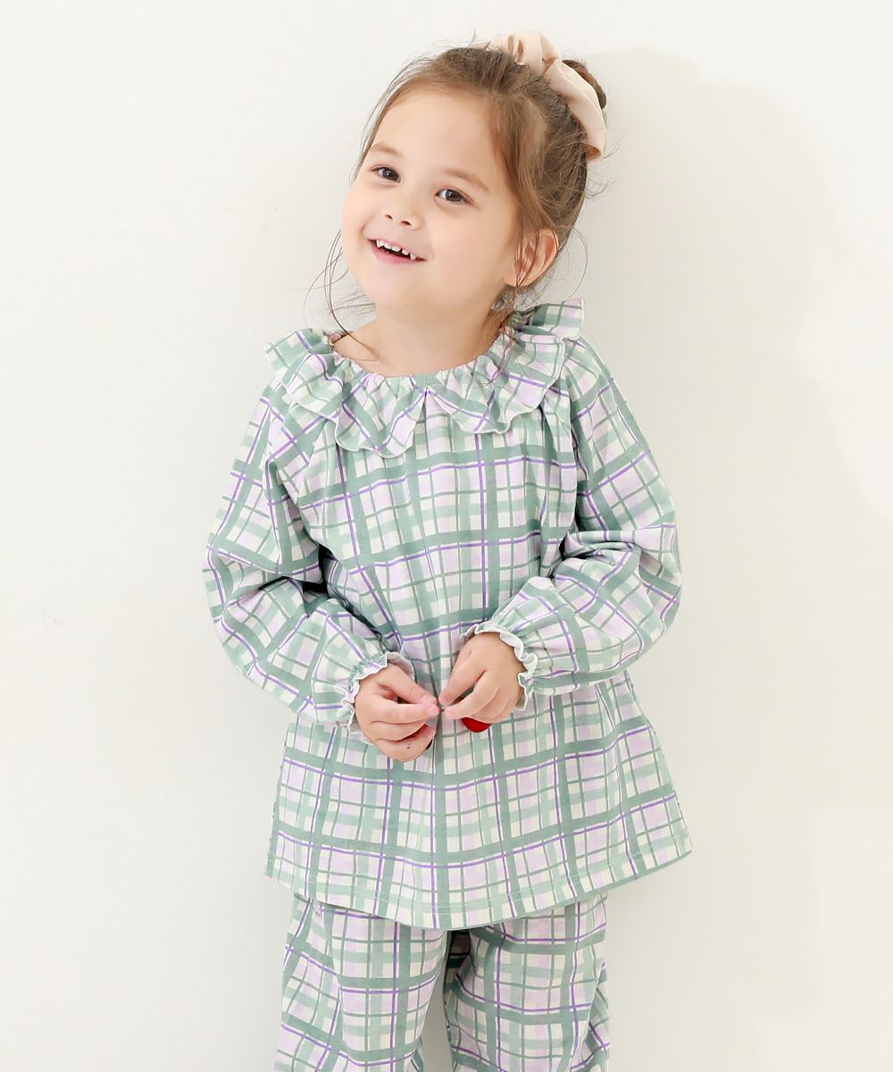 アウトレット SALE 41%OFF/返品不可】どっちも前 フリルパジャマ
