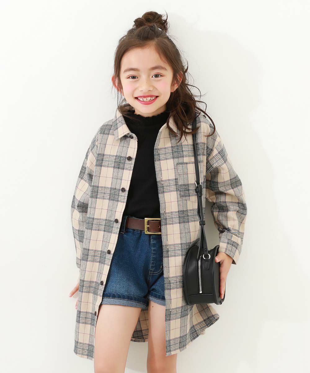 アウトレット SALE 69%OFF/返品不可】綿100% チェック柄 ネルシャツ
