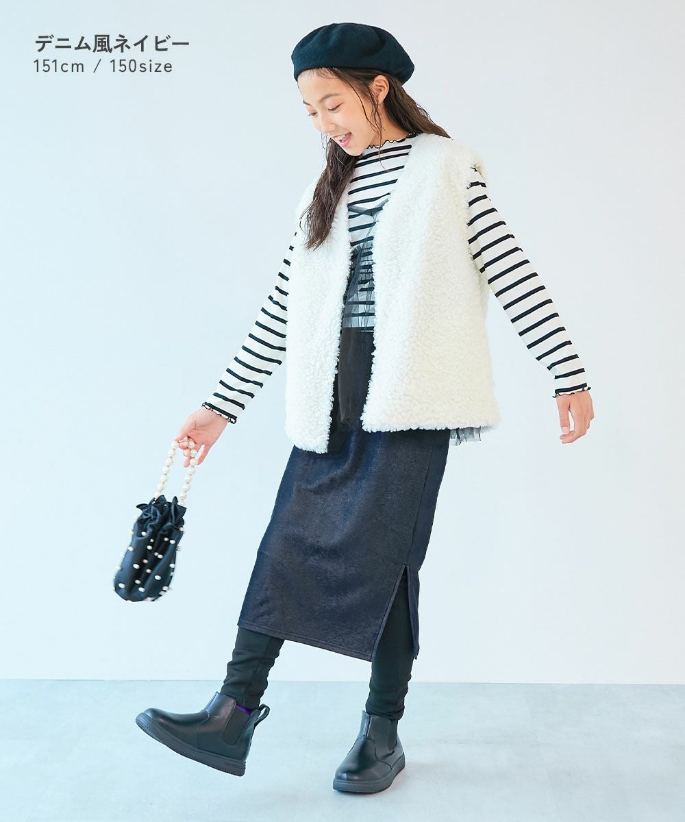 アウトレット SALE 25%OFF/返品不可】RICH WARM 裏シャギー 10分丈