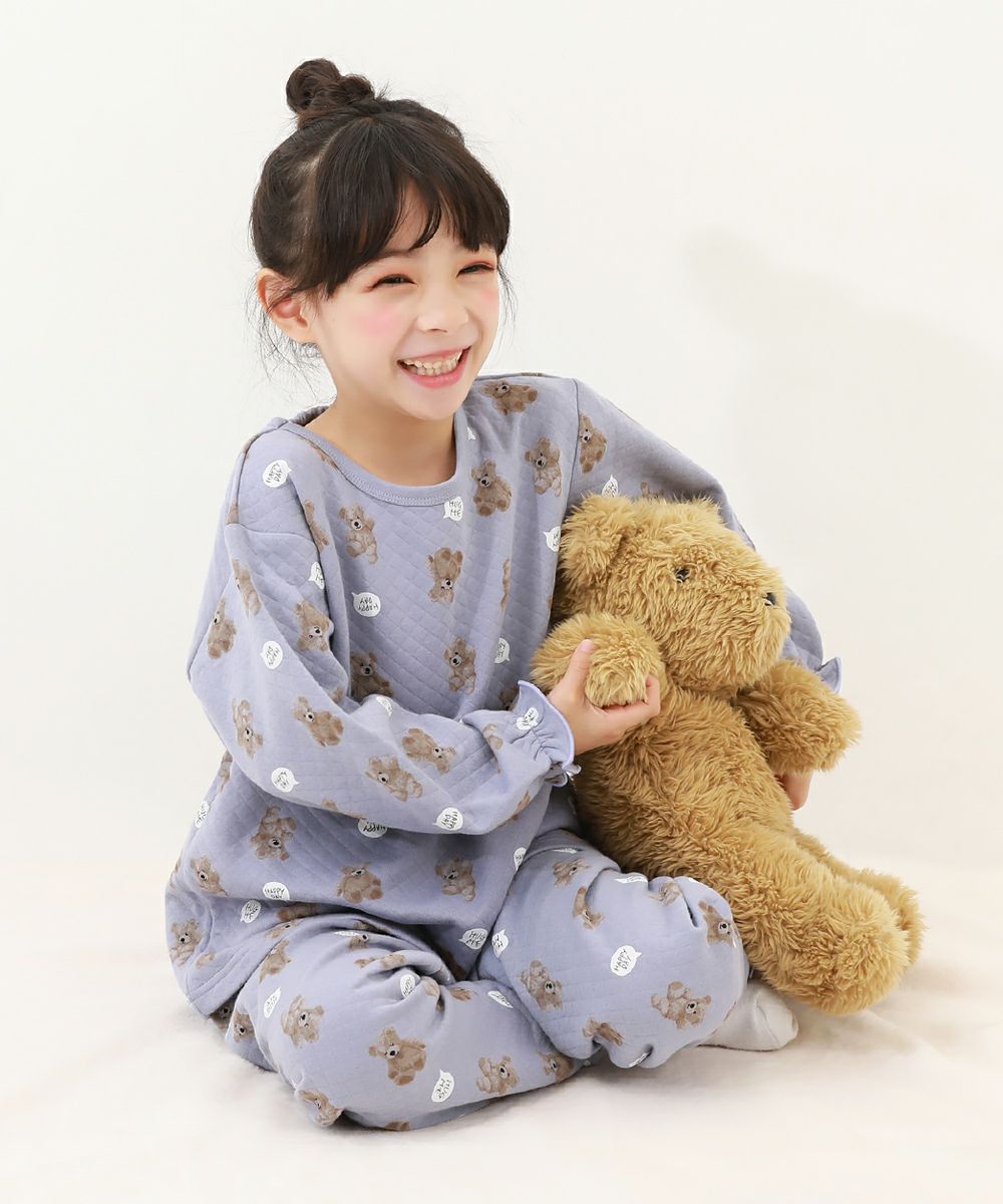 ガールズ やわらかキルト パジャマ | 子供服の通販 デビロック公式サイト