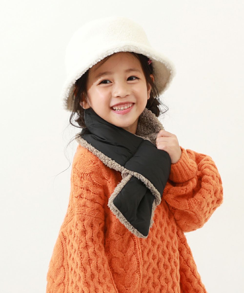 洗える ファイバーダウン リバーシブル スヌード | 子供服の通販