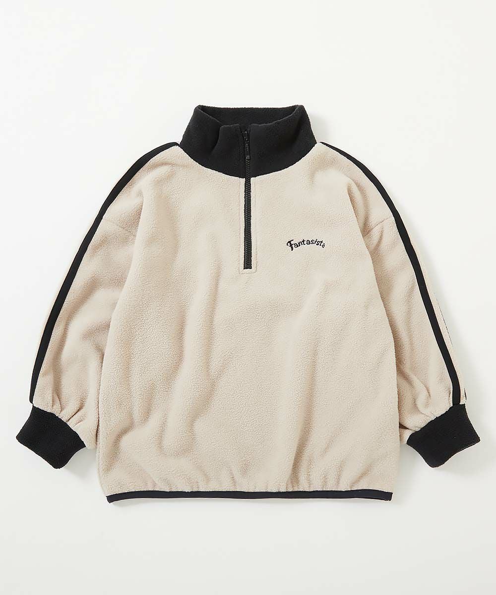 エアリーフリース ハーフジップ プルオーバー | 子供服の通販