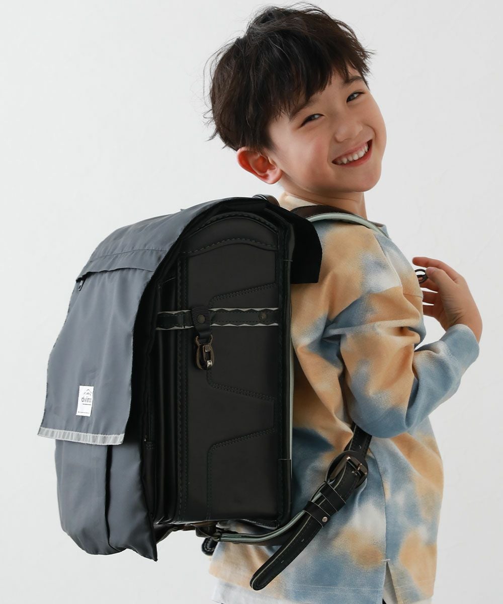 たくさん収納できる 撥水 ランドセルカバー(リフレクター付き) | 子供