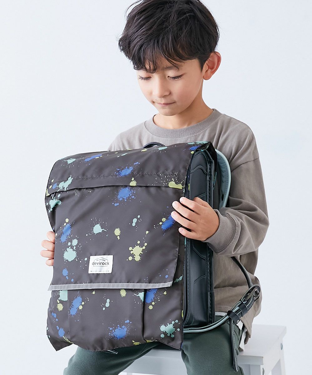 たくさん収納できる 撥水 ランドセルカバー(リフレクター付き) | 子供