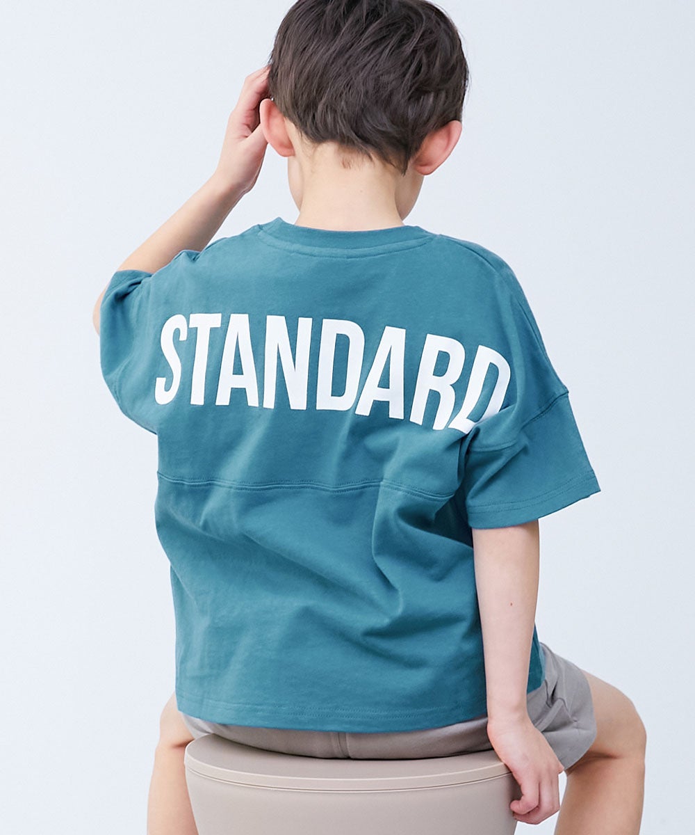 最大57%OFF】綿100％ 型崩れしにくい STANDARD バックロゴプリント