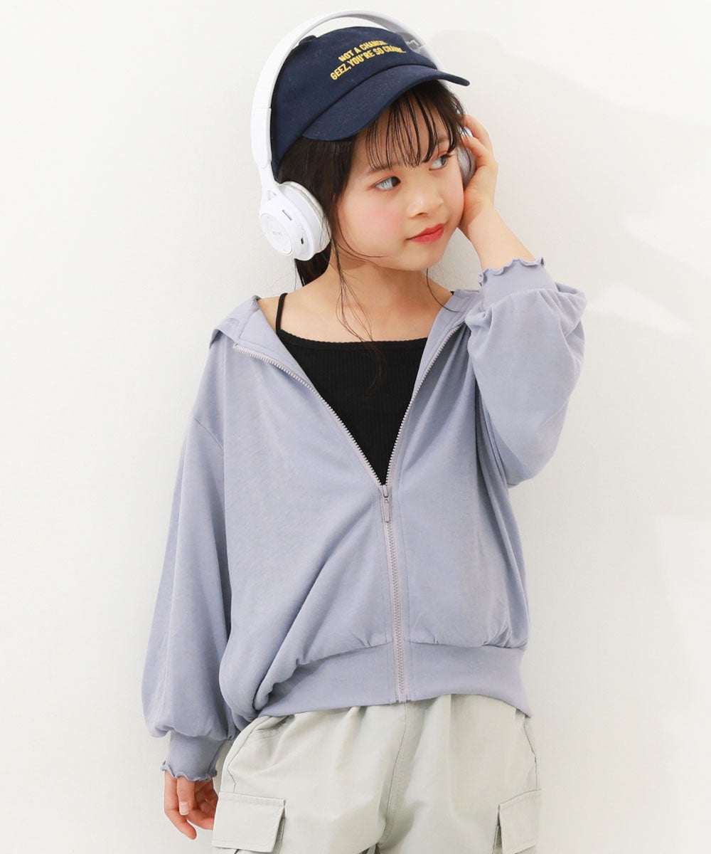 UVカット ドロップショルダーパーカー | 子供服の通販 デビロック公式