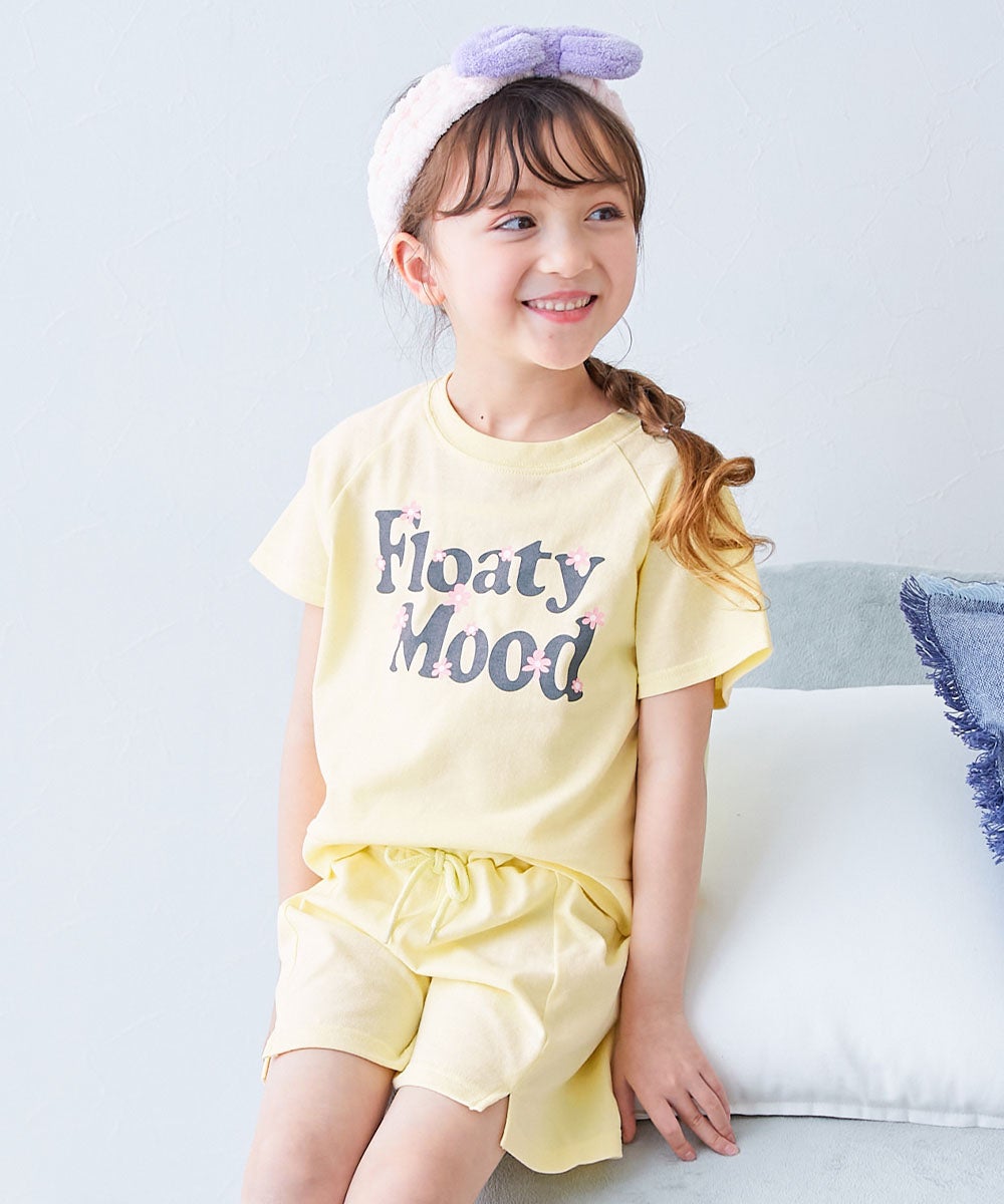 普段着でもパジャマでも】カレッジロゴ 半袖セットアップ | 子供服の