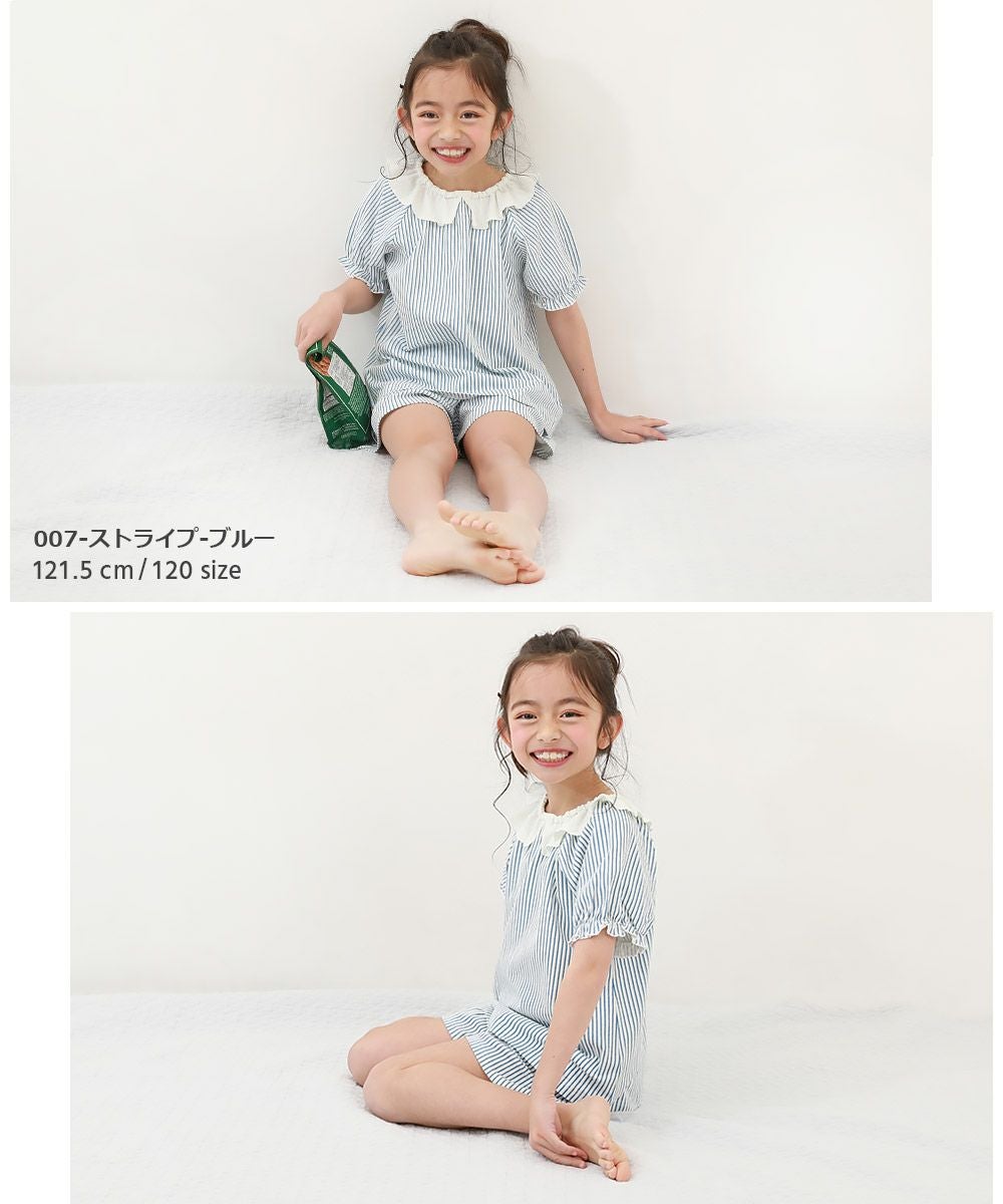 アウトレット SALE 24%OFF/返品不可】綿100% どっちも前 フリル半袖