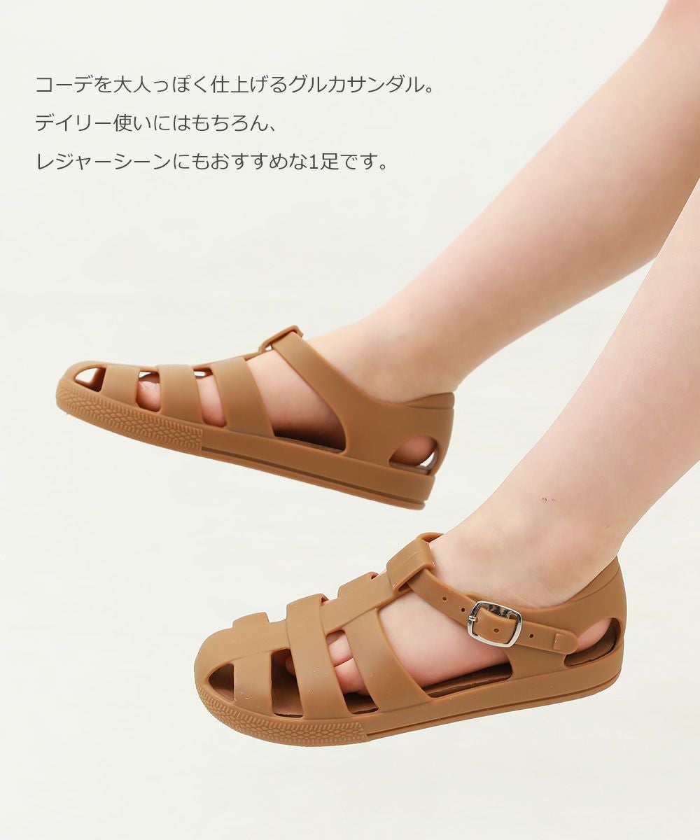 アウトレット SALE 56%OFF/返品不可】耐水 グルカサンダル(クッション
