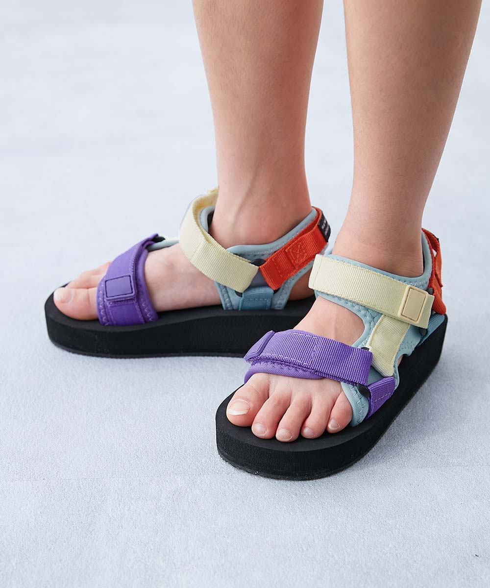 SPECIAL SALE 25%OFF】ふわもちボリュームソール スポーツサンダル