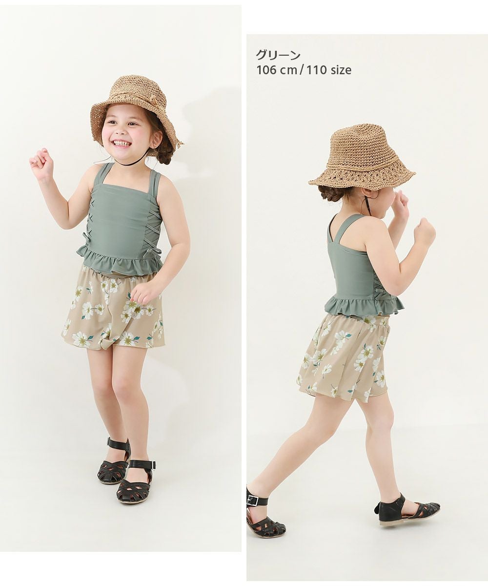 アウトレットSALE49%OFF/返品不可】編み上げセパレート水着 | 子供服の