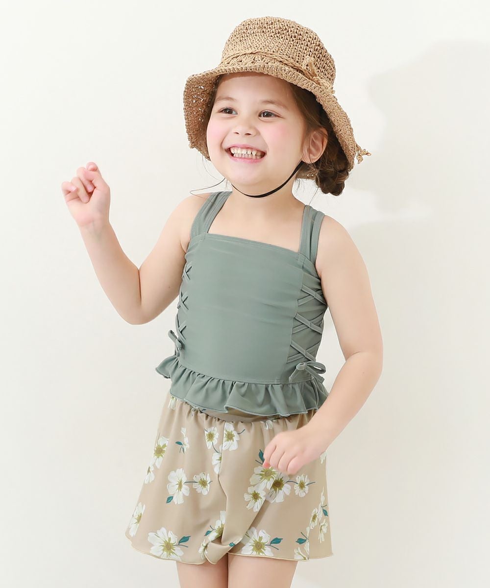 アウトレットSALE49%OFF/返品不可】編み上げセパレート水着 | 子供服の