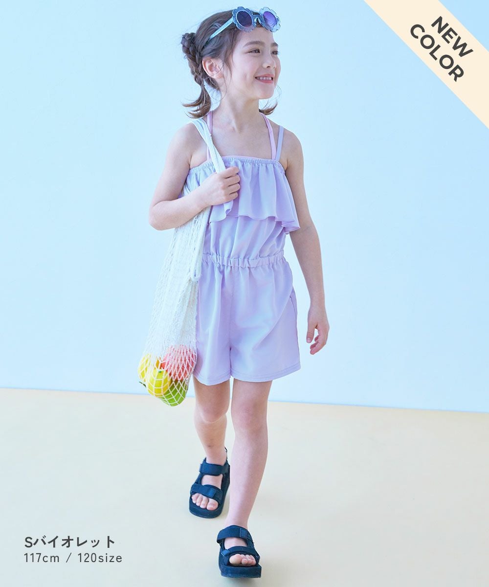 アウトレット SALE 29%OFF/返品不可】UVカット サロペット付き