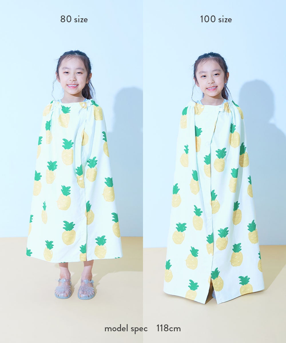 吸水速乾 コンパクト ラップタオル 80cm | 子供服の通販 デビロック