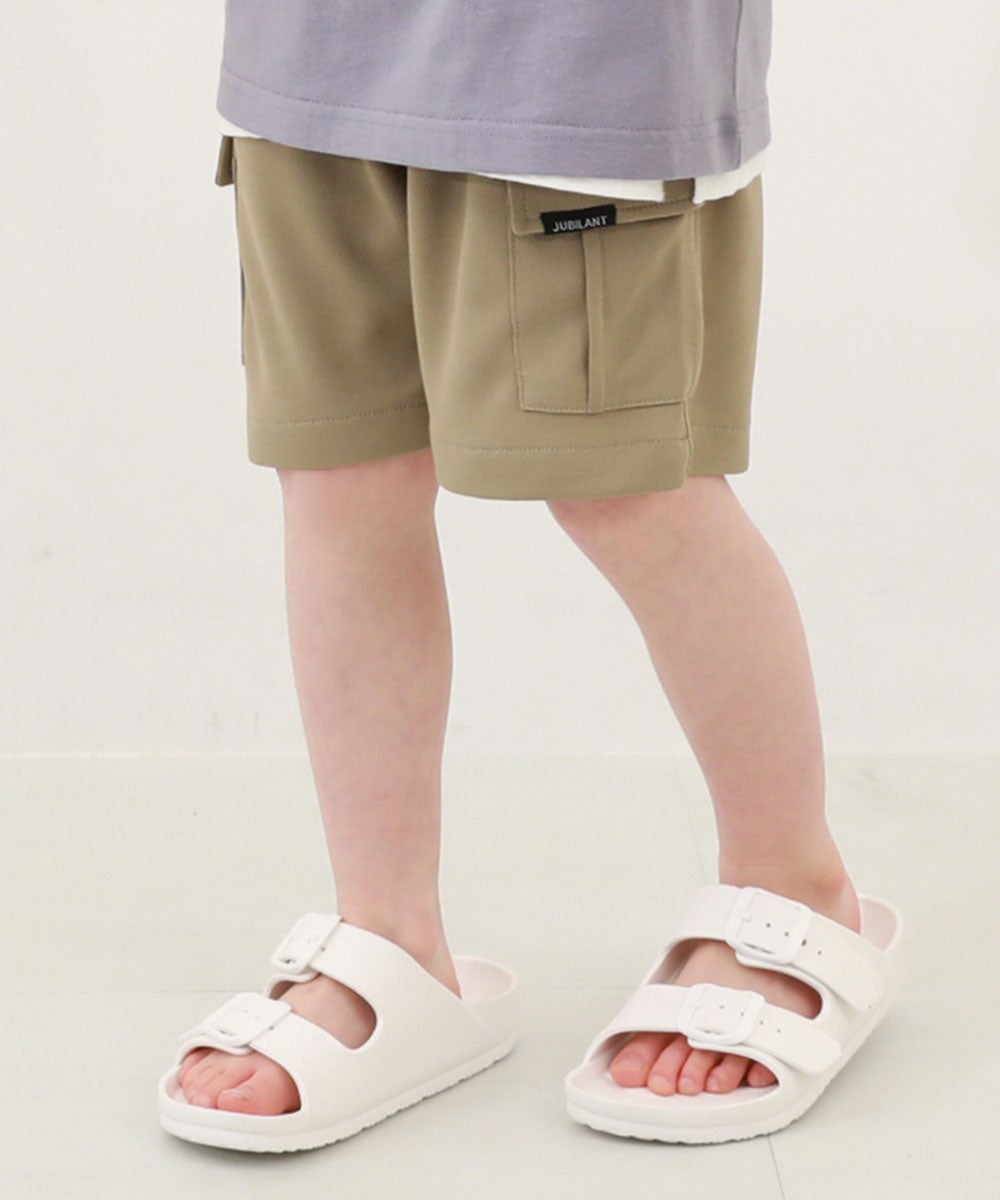涼感 サラッとメッシュ】カーゴハーフパンツ | 子供服の通販