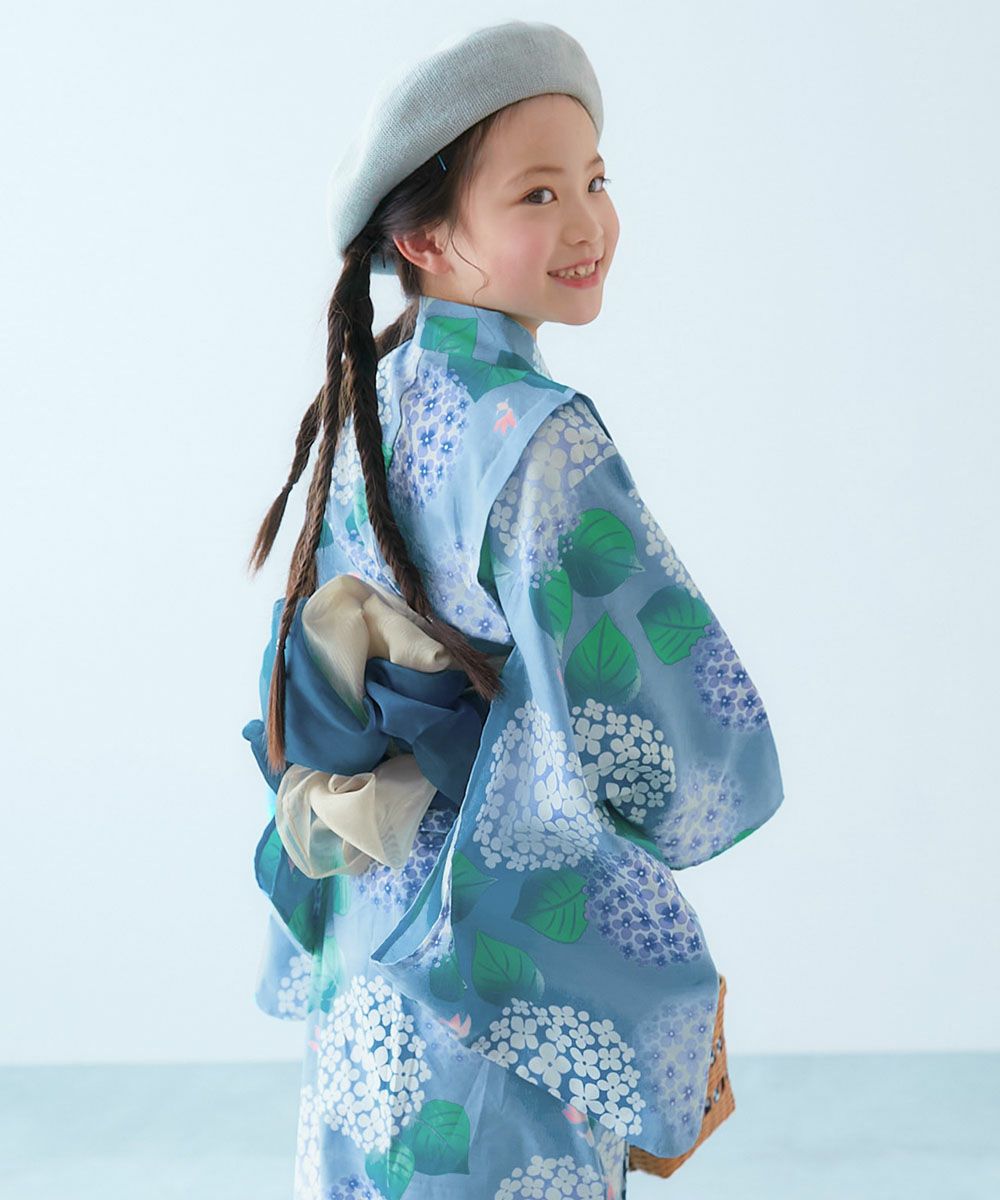 ワンピースにもなる セパレート浴衣 帯2本セット | 子供服の通販
