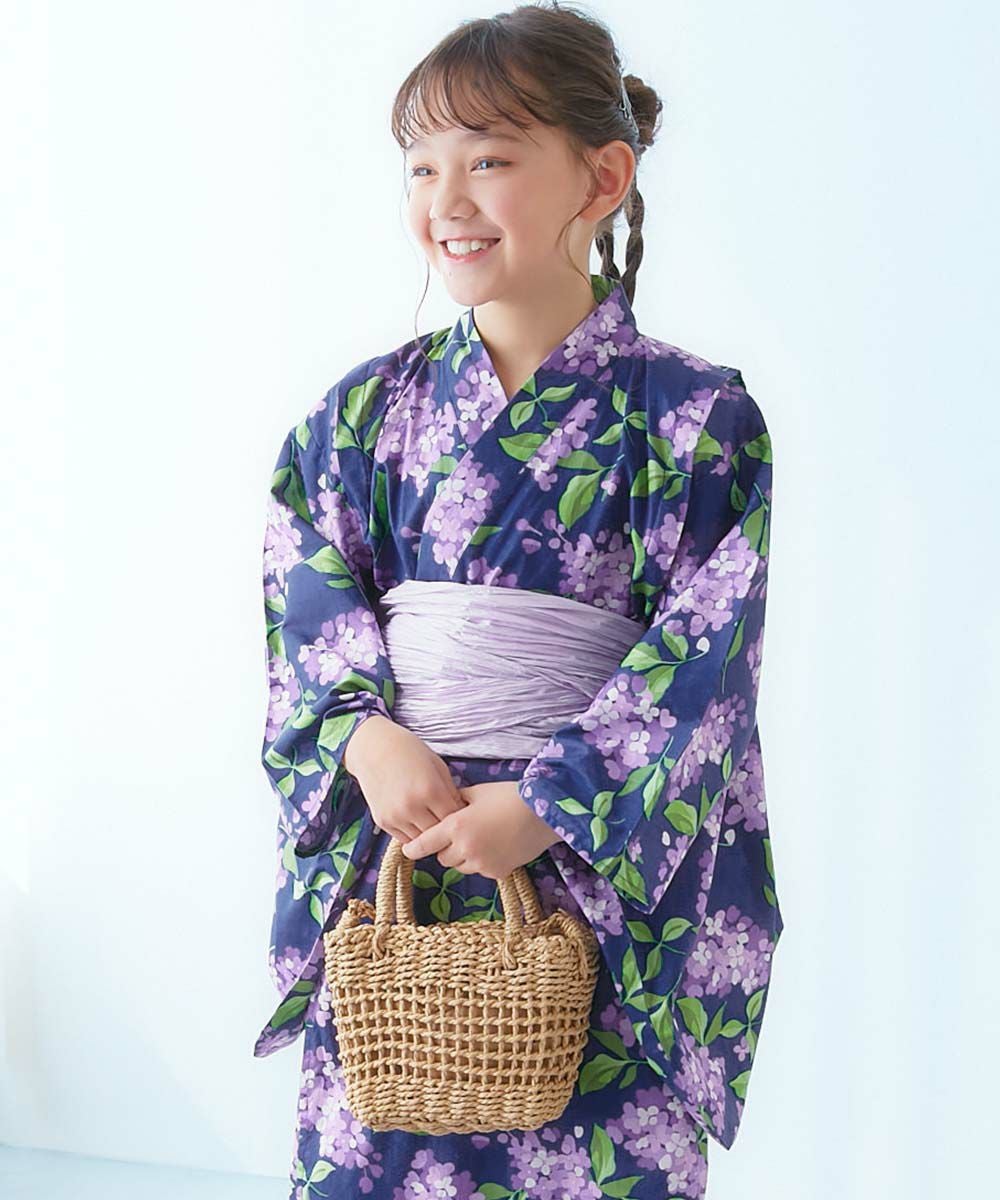 着付けかんたん 兵児帯付き浴衣 | 子供服の通販 デビロック公式サイト